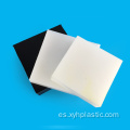 Hoja de placa de plástico HDPE de polietileno blanco